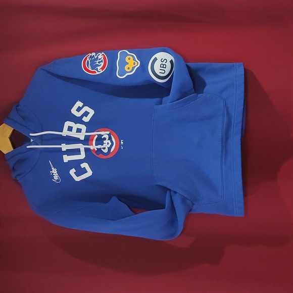 Nike Chicago Cubs Rewind Lefty Pullover Hoodie - Medium - Picture 6 of 9